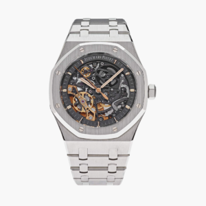 Audemars Piguet Royal Oak 15407St.OO.1220St.01 Double Balance Wheel Skeleton Dial