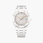 Royal Oak Selfwinding 34mm White Dial Blue Ceramic 77350CB