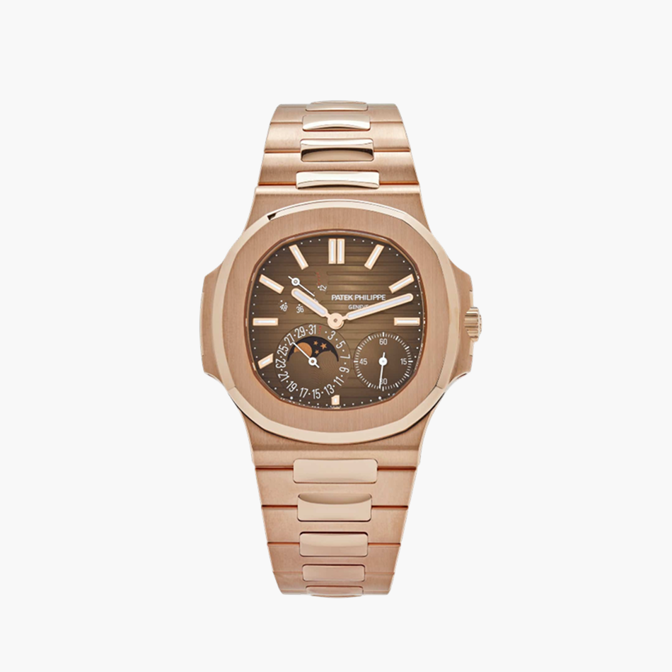 Patek Philippe 5712/1R Rose Gold with Brown Dial