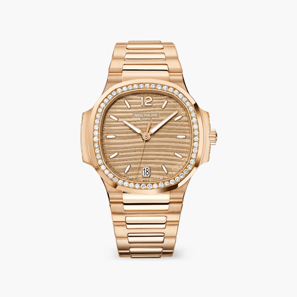 Patek Philippe Nautilus 7118/1200R Rose Gold with Diamond-set Bezel