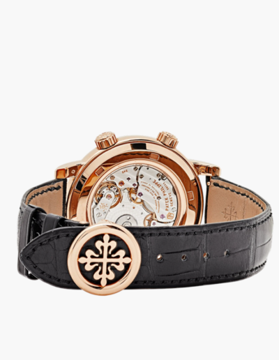 Grand Complications Celestial 44mm Blue Dial Rose Gold back view