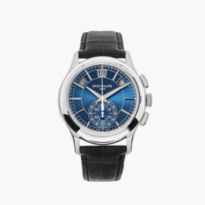Complications Annual Calendar Chronograph 42mm Blue Dial Platinum 5905P