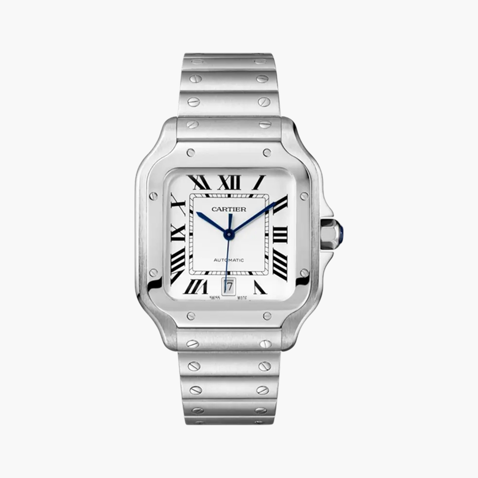 Cartier Santos Large – White