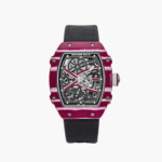 Richard Mille RM 030 rose gold skeleton 50mm automatic watch.