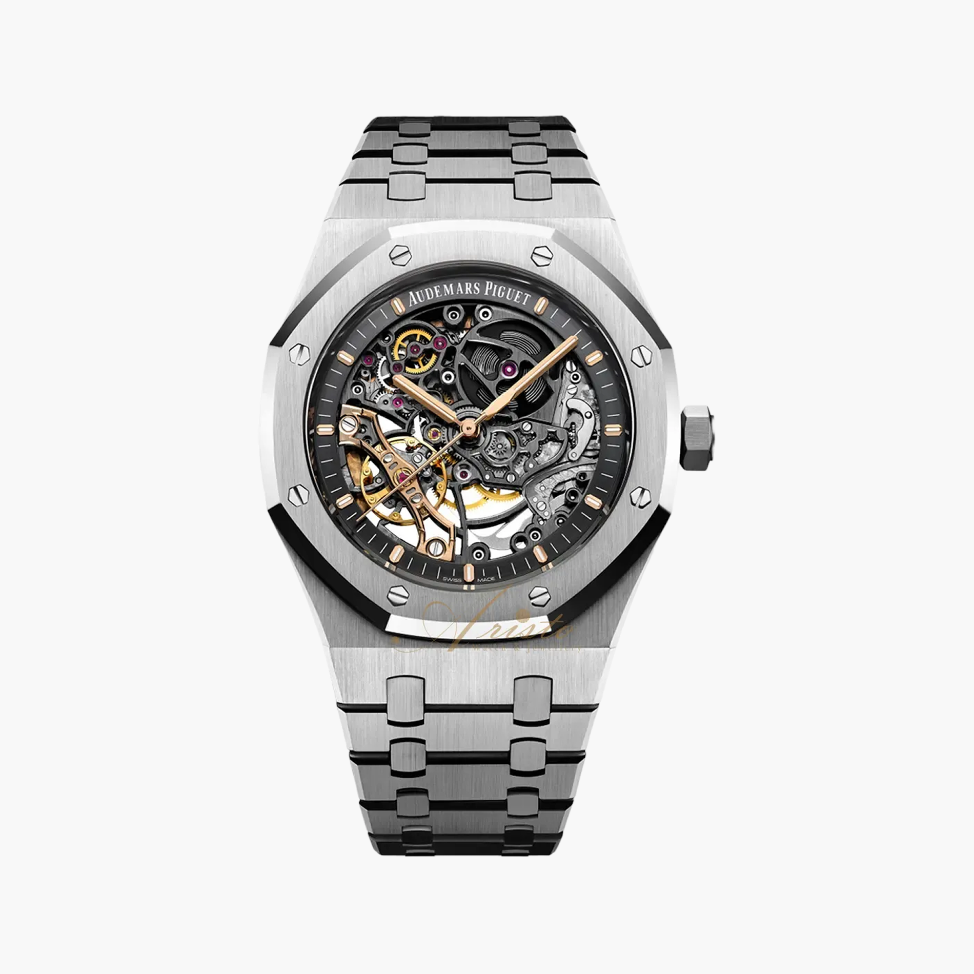 Audemars Piguet Royal Oak 15407ST Double Balance Wheel Openworked