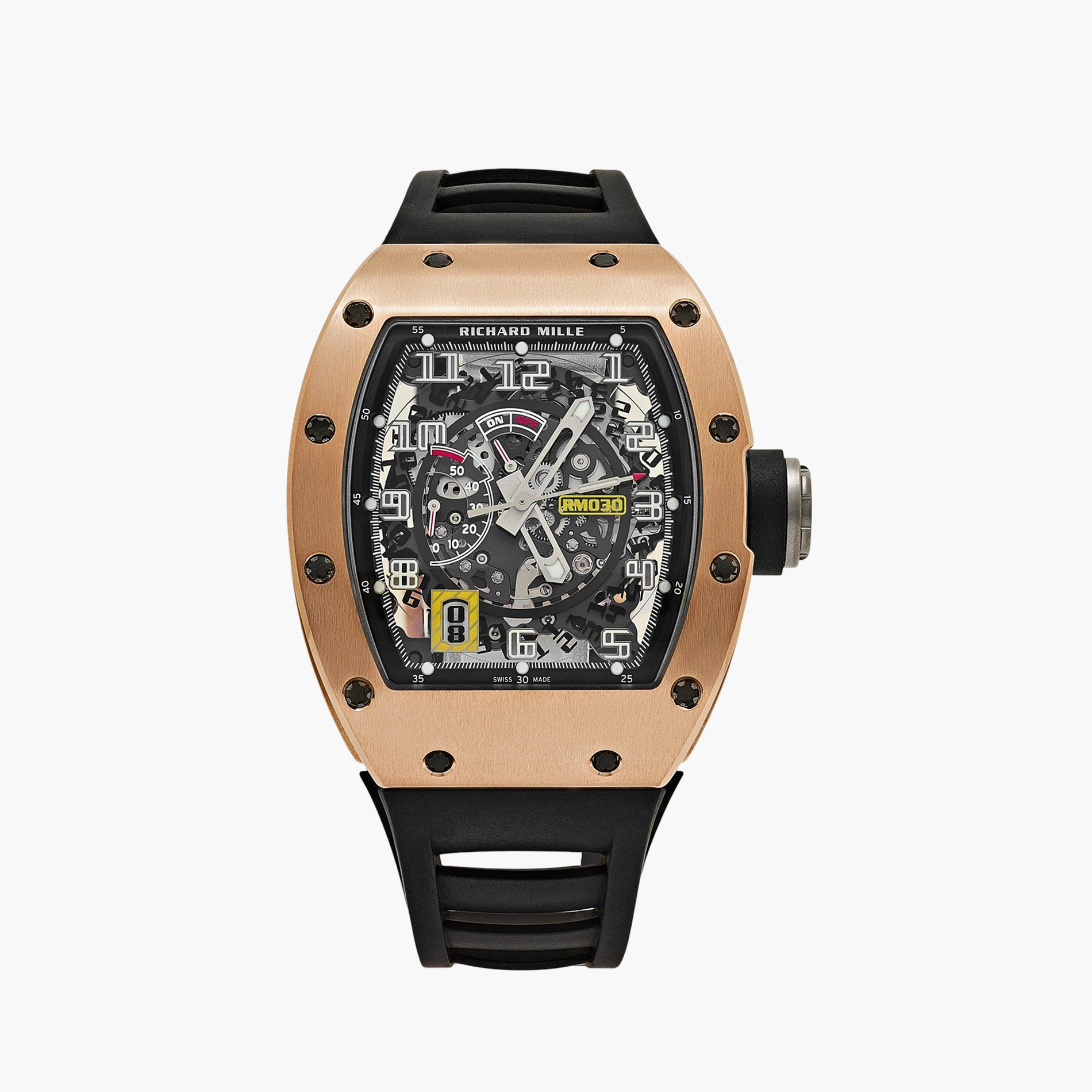 Richard Mille RM 030 Automatic Declutchable Rotor Rose Gold