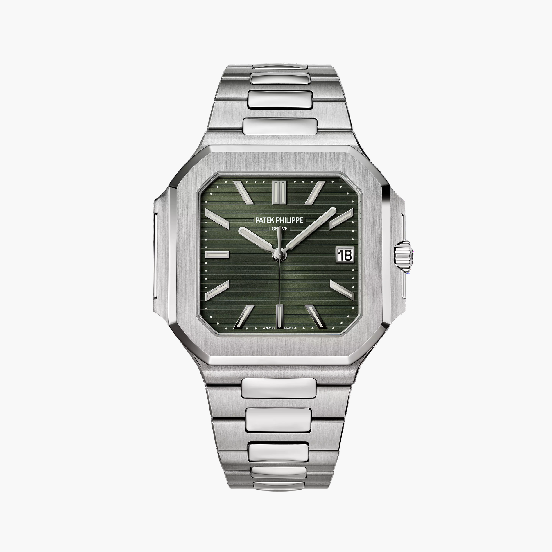Patek Philippe Cubitus 5821/1A Stainless Steel Olive Green