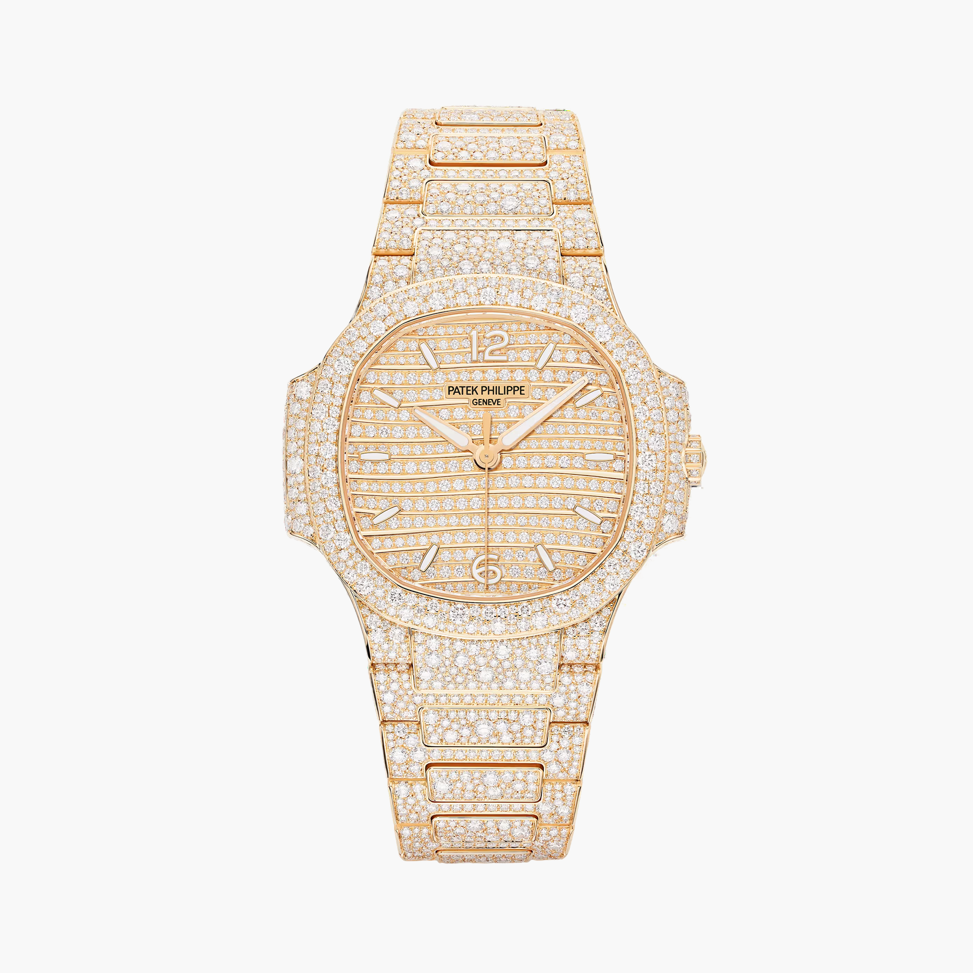 Patek Philippe Nautilus Ladies 7118/1450R Rose Gold Diamond