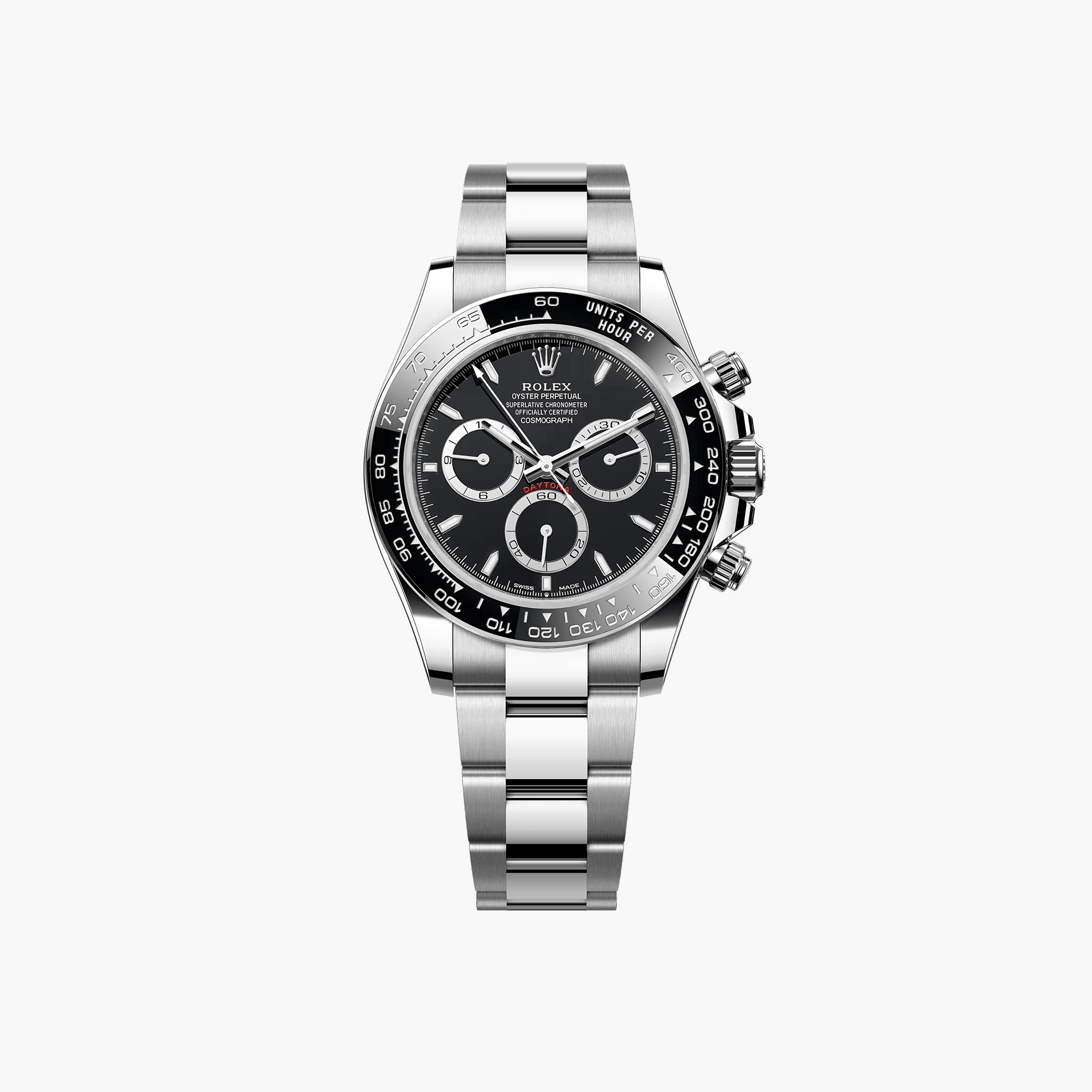 Rolex Cosmograph Daytona Black Dial 126500LN